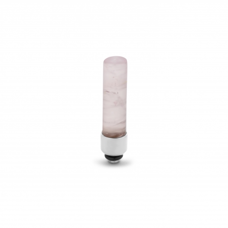 ELEMENT WYMIENNY (MEDDY) TWISTED / rose quartz